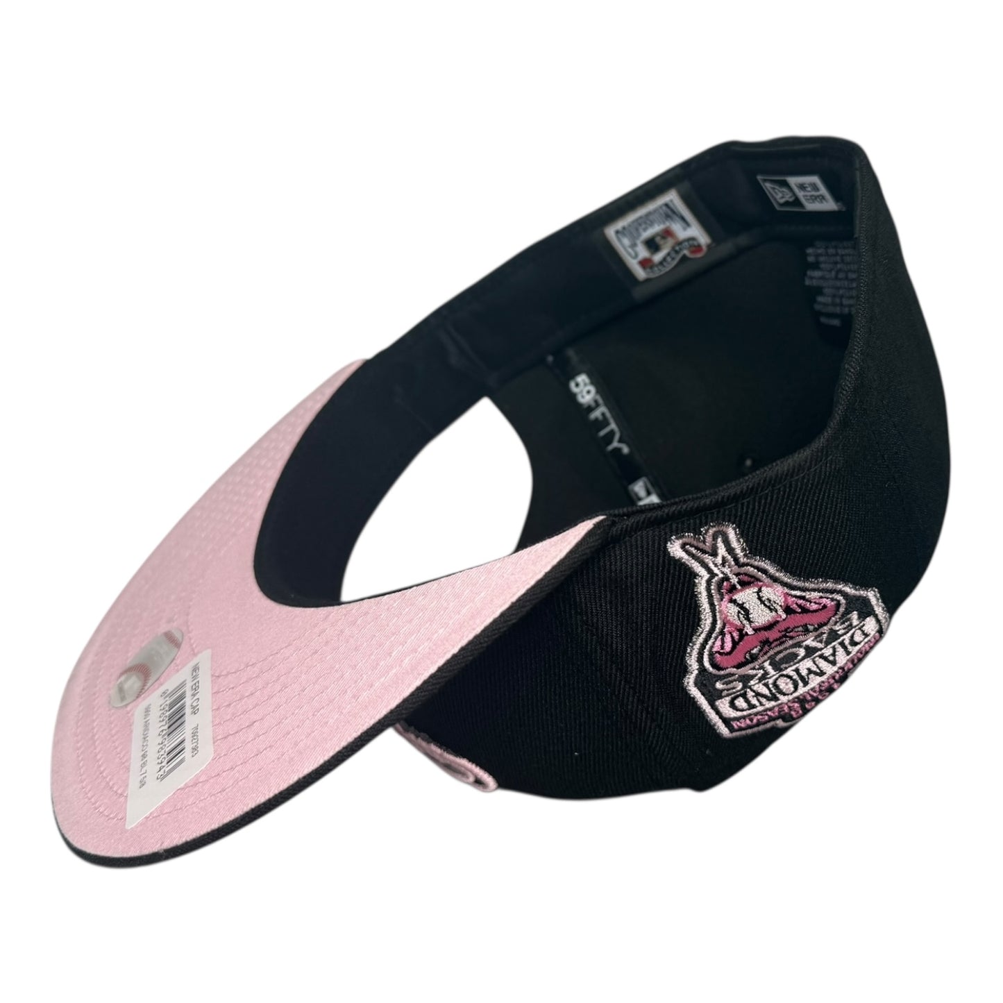 Arizona Diamondbacks Inaugural Season 1998 Black Pink Prime Edition New Era 59Fifty Fitted Hat
