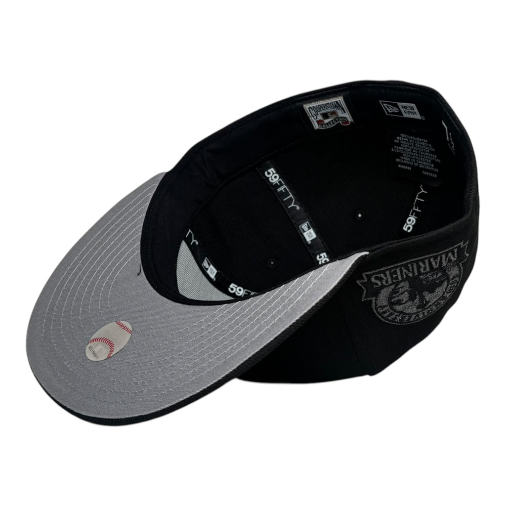 New Era Seattle Mariners “Supreme Box Logo Mariners #2” @blowuhbagpeanut 59Fifty Fitted Hat