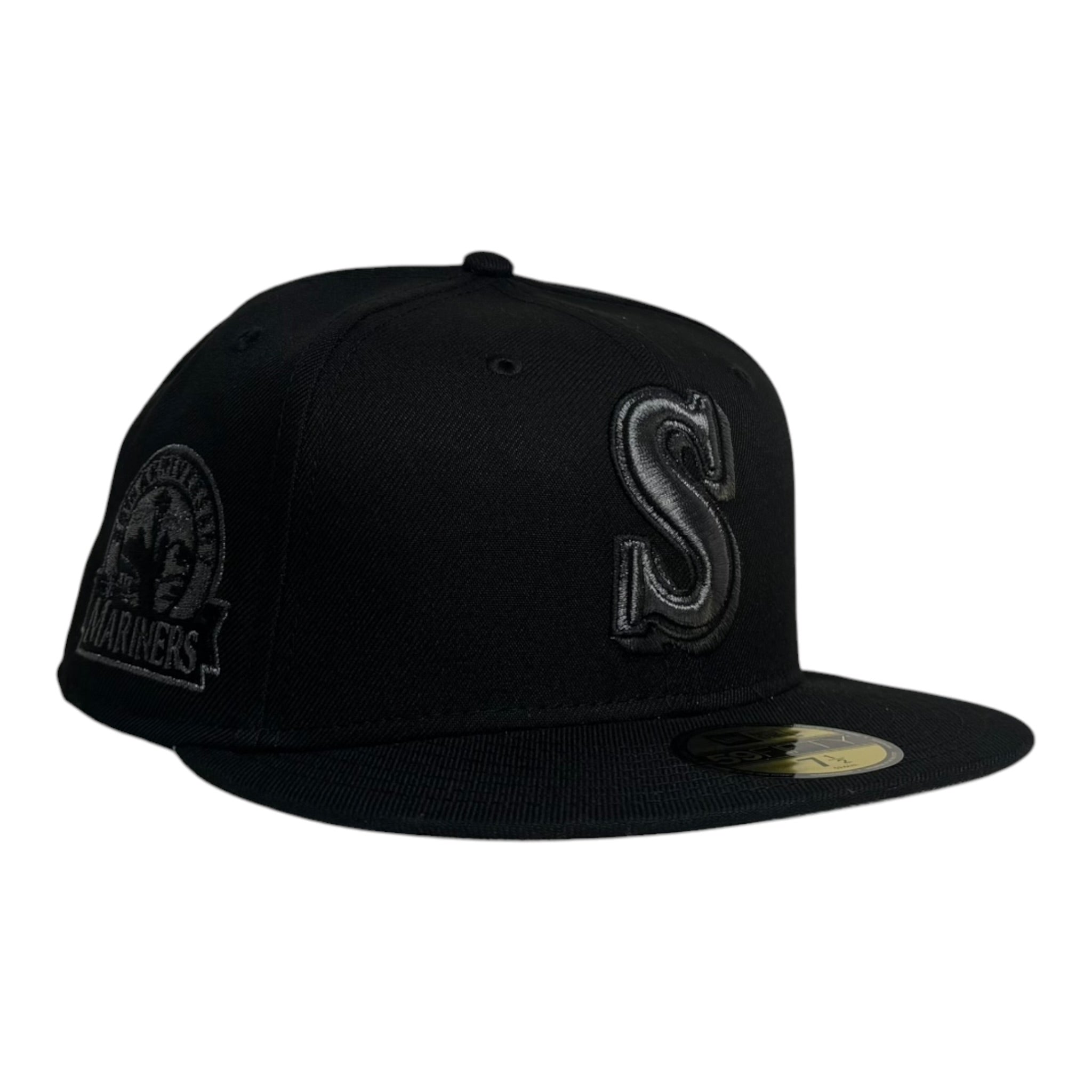 New Era Seattle Mariners “Supreme Box Logo Mariners #2” @blowuhbagpeanut 59Fifty Fitted Hat
