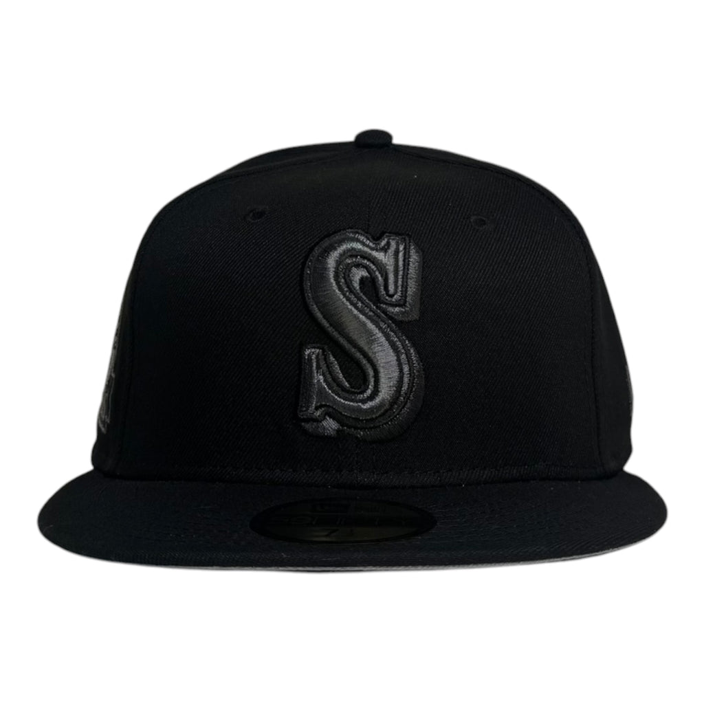 New Era Seattle Mariners “Supreme Box Logo Mariners #2” @blowuhbagpeanut 59Fifty Fitted Hat