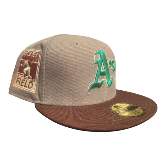 New Era Oakland Athletics “Rushmore Rickey 2.0” 59Fifty Fitted Hat