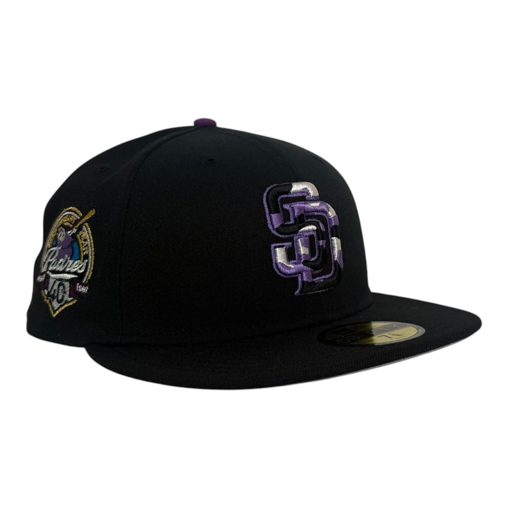 The Hat Wall Fitted hat New Era San Diego Padres 40th Year Anniversary 59Fifty Fitted Hat