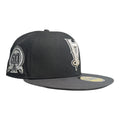 Los Angeles/Anaheim Angels Upside Down Logo Fitted Grey Bottom "Black White Grey" 50th Anniversary