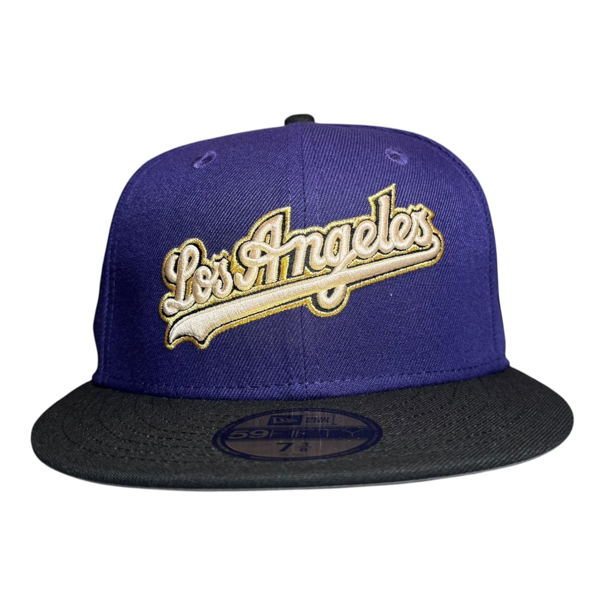 The Hat Wall New Era Los Angeles Dodgers 40th Anniversary 59Fifty Fitted Hat - Purple/Black