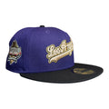 The Hat Wall New Era Los Angeles Dodgers 40th Anniversary 59Fifty Fitted Hat - Purple/Black