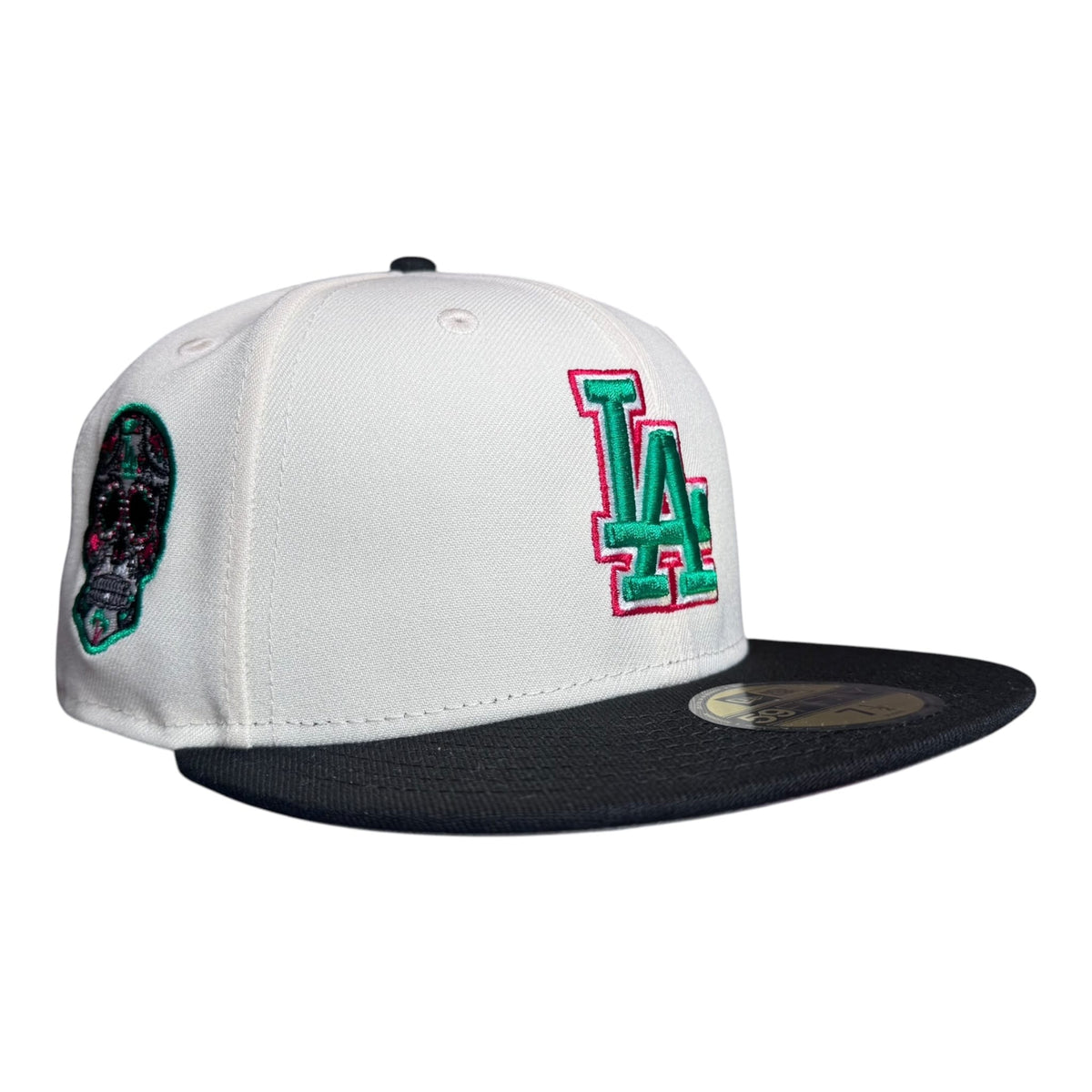 New Era Los Angeles Dodgers 59Fifty Fitted Hat - White/Black