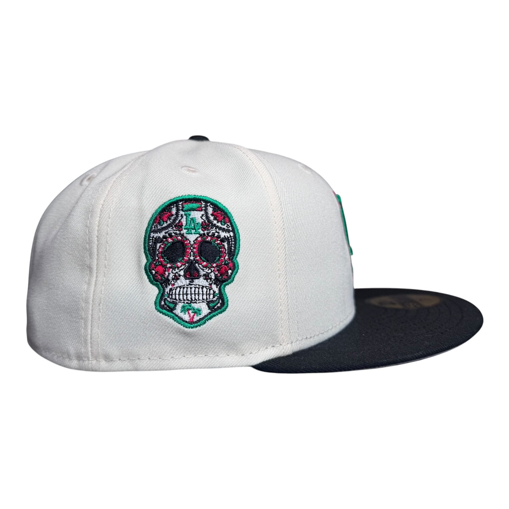 New Era Los Angeles Dodgers 59Fifty Fitted Hat - White/Black