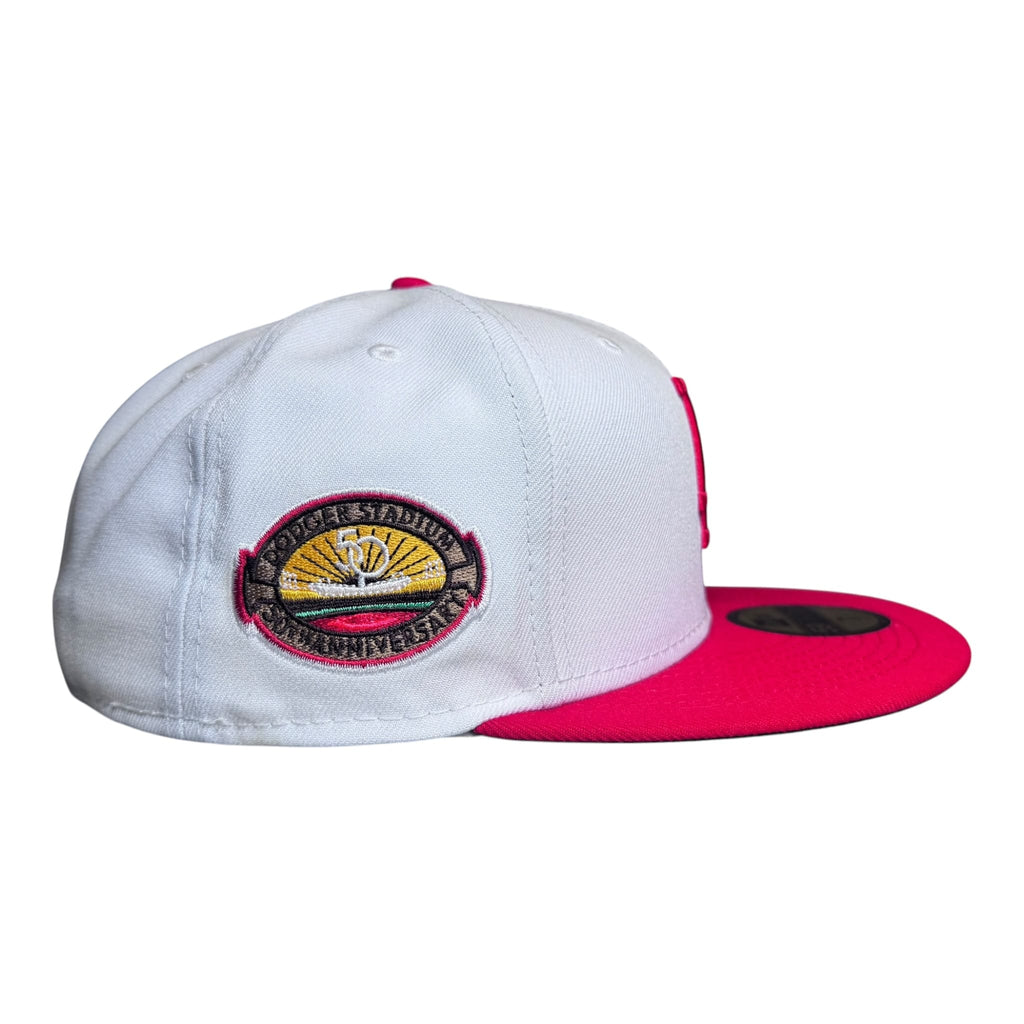 The Hat Wall New Era Los Angeles Dodgers Hat Club 59Fifty Fitted Hat