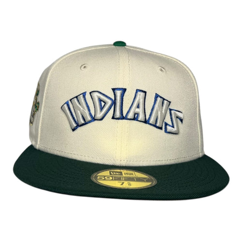 Homegame New York Cleveland Indians 100 Seasons Homegame NYC New Era 59Fifty Fitted Hat