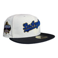 The Hat Wall New Era Los Angeles Dodgers 40th Anniversary 59Fifty Fitted Hat - White/Black