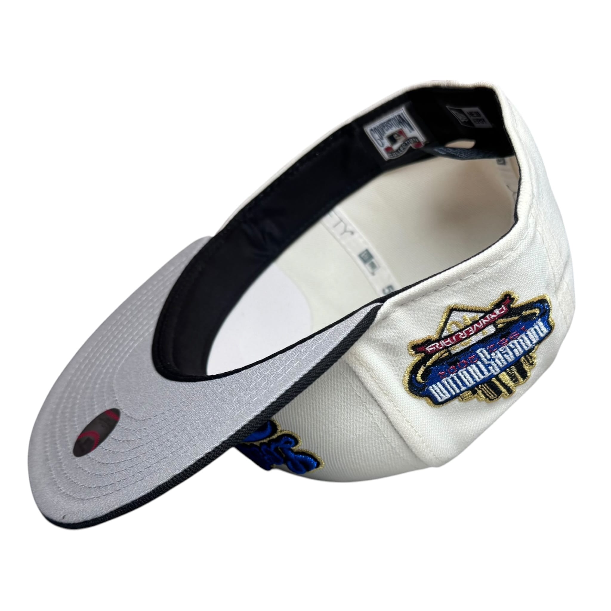 The Hat Wall New Era Los Angeles Dodgers 40th Anniversary 59Fifty Fitted Hat - White/Black
