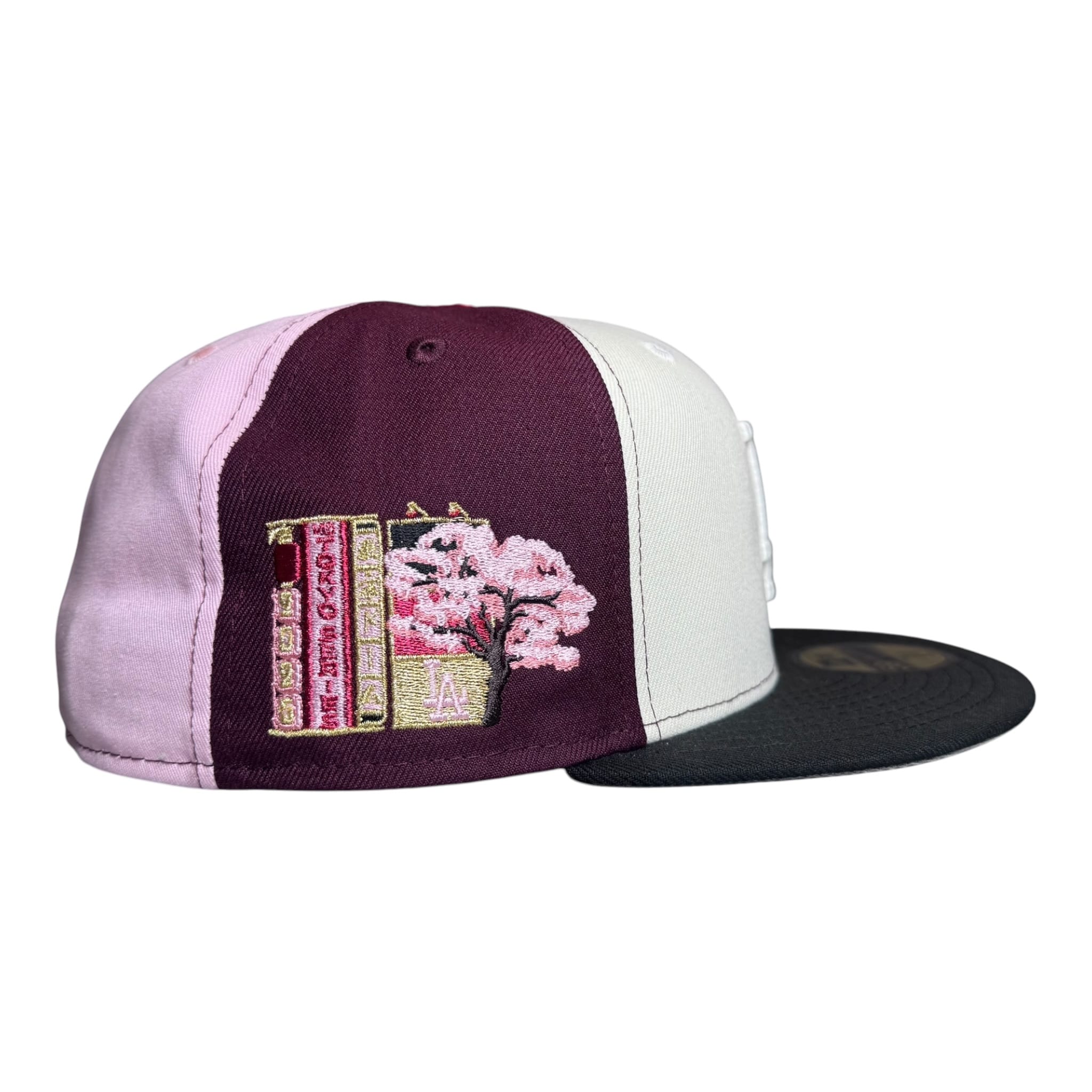 The Hat Wall New Era Los Angeles Dodgers Tokyo 59Fifty Fitted Hat - Pinwheel
