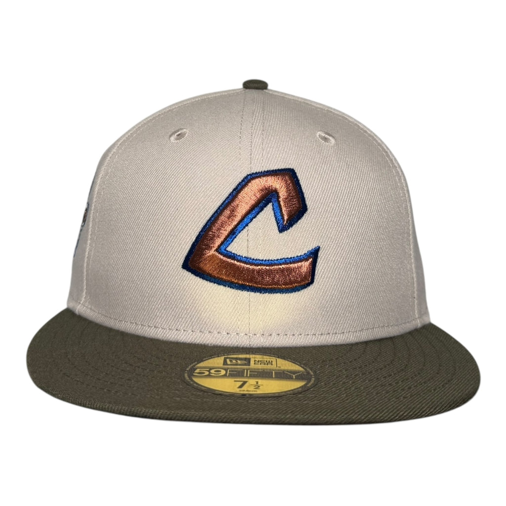 Cleveland Indians 100 Seasons American League New Era 59Fifty Fitted Hat