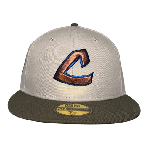The Hat Wall Cleveland Indians 100 Seasons American League New Era 59Fifty Fitted Hat