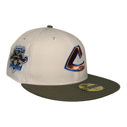 Cleveland Indians 100 Seasons American League New Era 59Fifty Fitted Hat