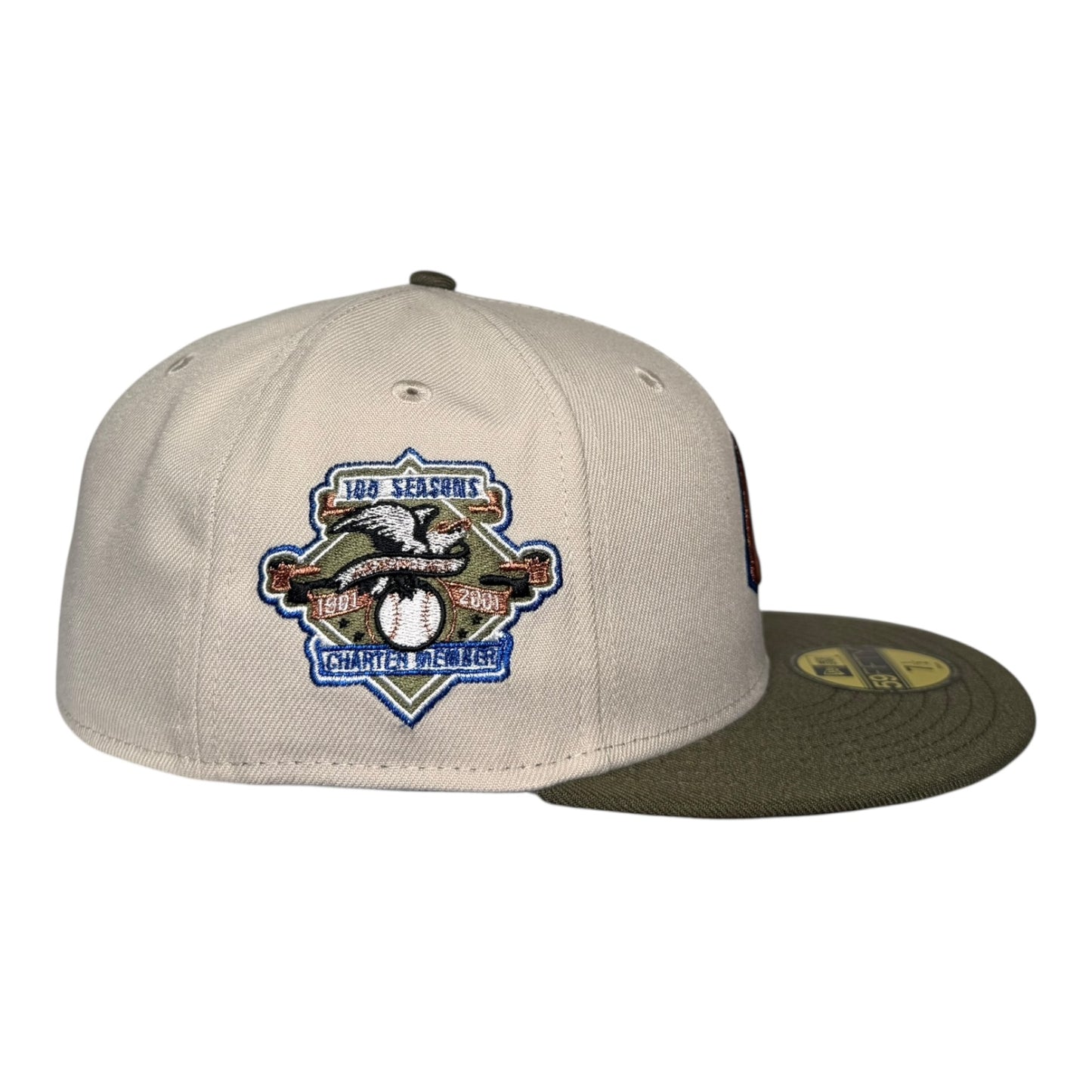 Cleveland Indians 100 Seasons American League New Era 59Fifty Fitted Hat