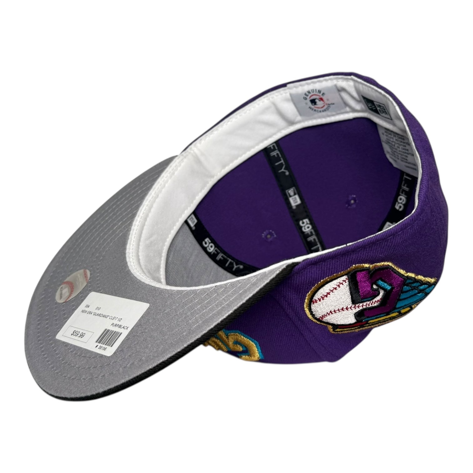 Cleveland Guardians "Galaxy" New Era 59Fifty Fitted Hat Purple/Black
