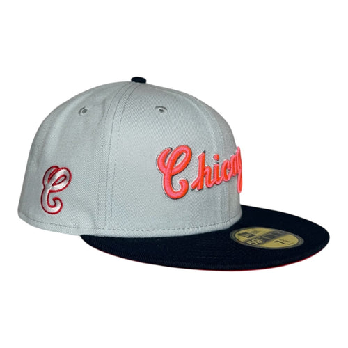 The Hat Wall Chicago White Sox Snow Navy UV Red 1987 New Era 59Fifty Fitted Hat