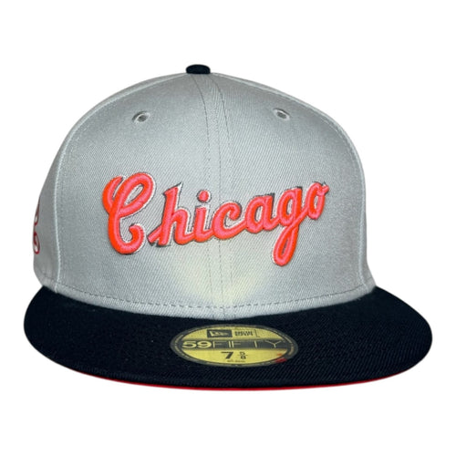 The Hat Wall Chicago White Sox Snow Navy UV Red 1987 New Era 59Fifty Fitted Hat
