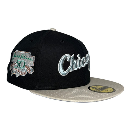 The Hat Wall Chicago White Sox Jackie Robinson Script New Era 59Fifty Fitted Hat