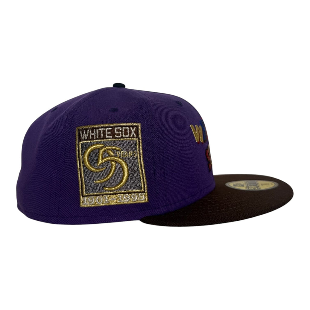 New Era Chicago White Sox @rahnnifitteds 95 Years 59Fifty Fitted Hat