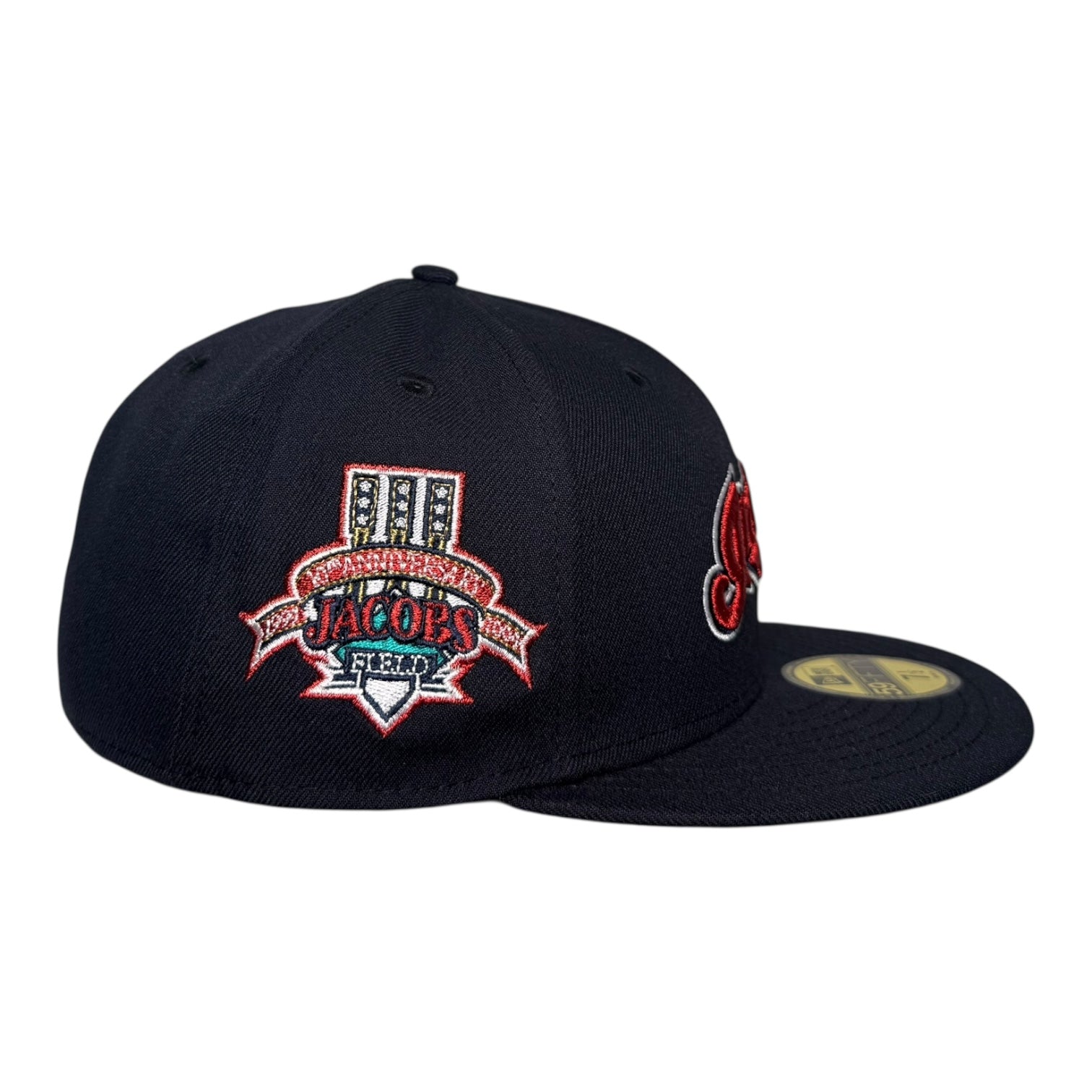 Cleveland Indians Jacbos Field New Era 59Fifty Fitted Hat Black