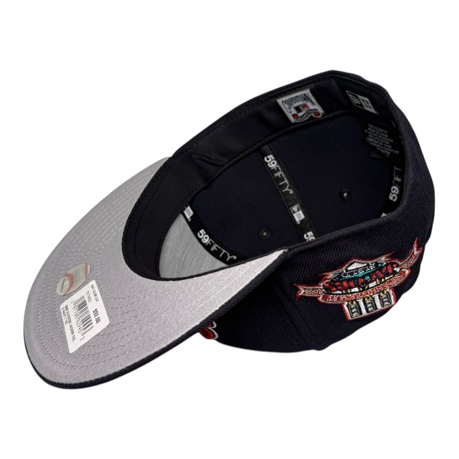 Cleveland Indians Jacbos Field New Era 59Fifty Fitted Hat Black