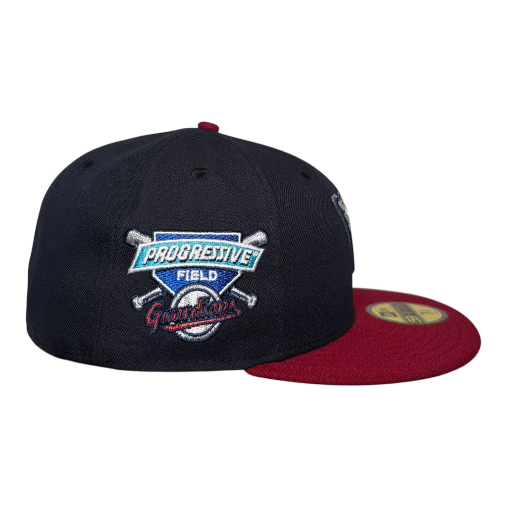 Cleveland Guardians Progressive Field Alternate Patch Hat Club New Era 59Fifty Fitted Hat