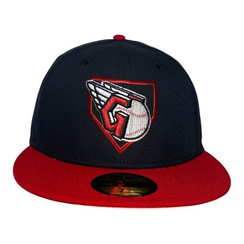 Hat Club Cleveland Guardians Hat Club New Era 59Fifty Fitted Hat Pink UV