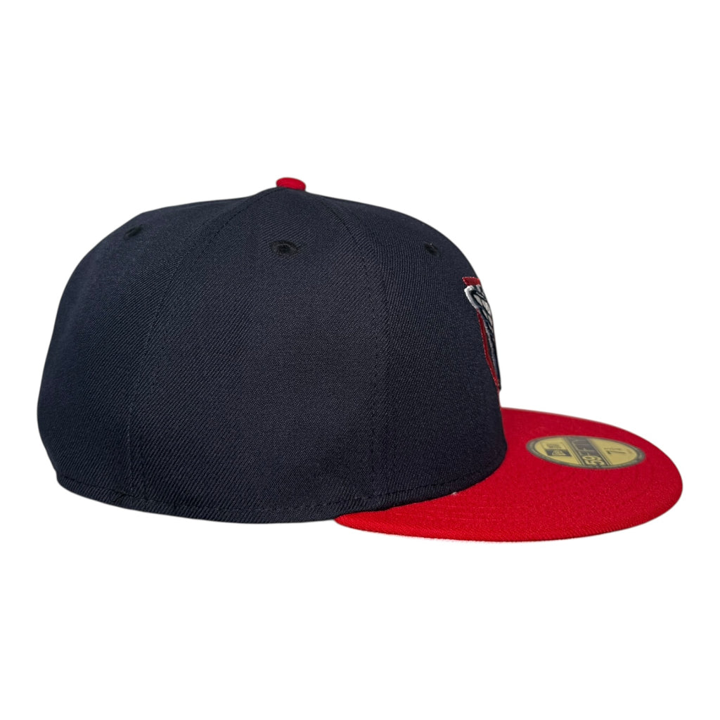 Cleveland Guardians Hat Club New Era 59Fifty Fitted Hat Pink UV