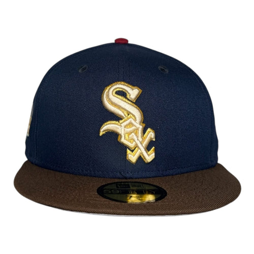 Prociety Chicago White Sox 💈Barber Sox💈 New Era 59Fifty Fitted Hat