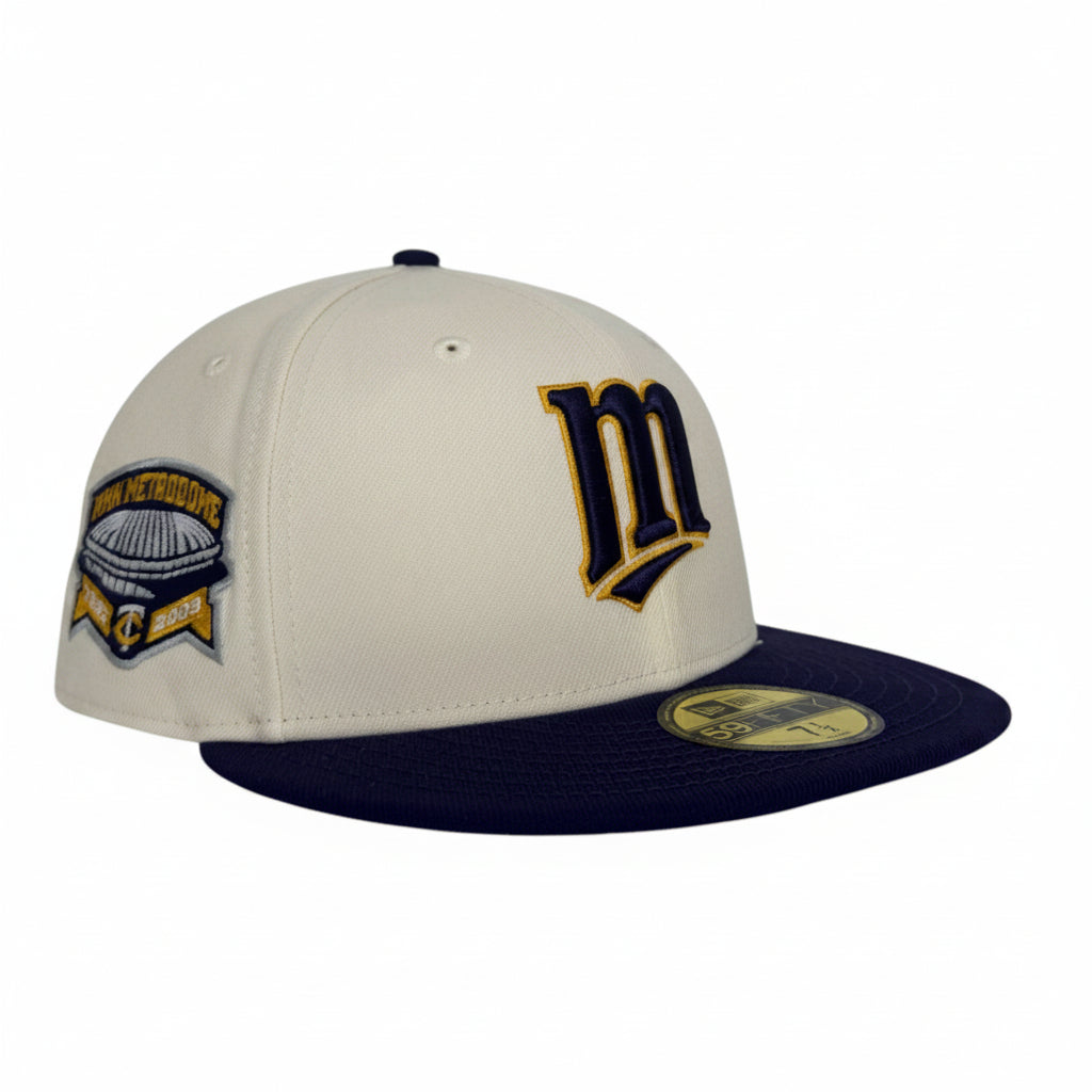 New Era Minnesota Twins 1982-2009 "HHH Metrodome" 59Fifty Fitted Hat