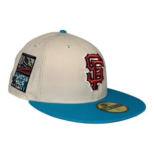 San Francisco Giants 2007 All Star Game "Blood in the Water" New Era 59Fifty Fitted Hat