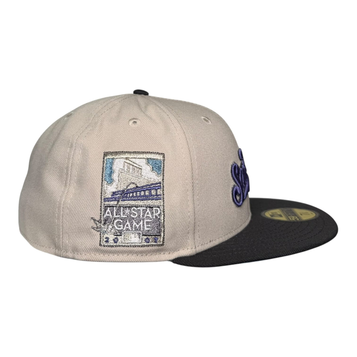The Hat Wall San Francisco Giants 2007 All Star Game New Era 59Fifty Fitted Hat Purple