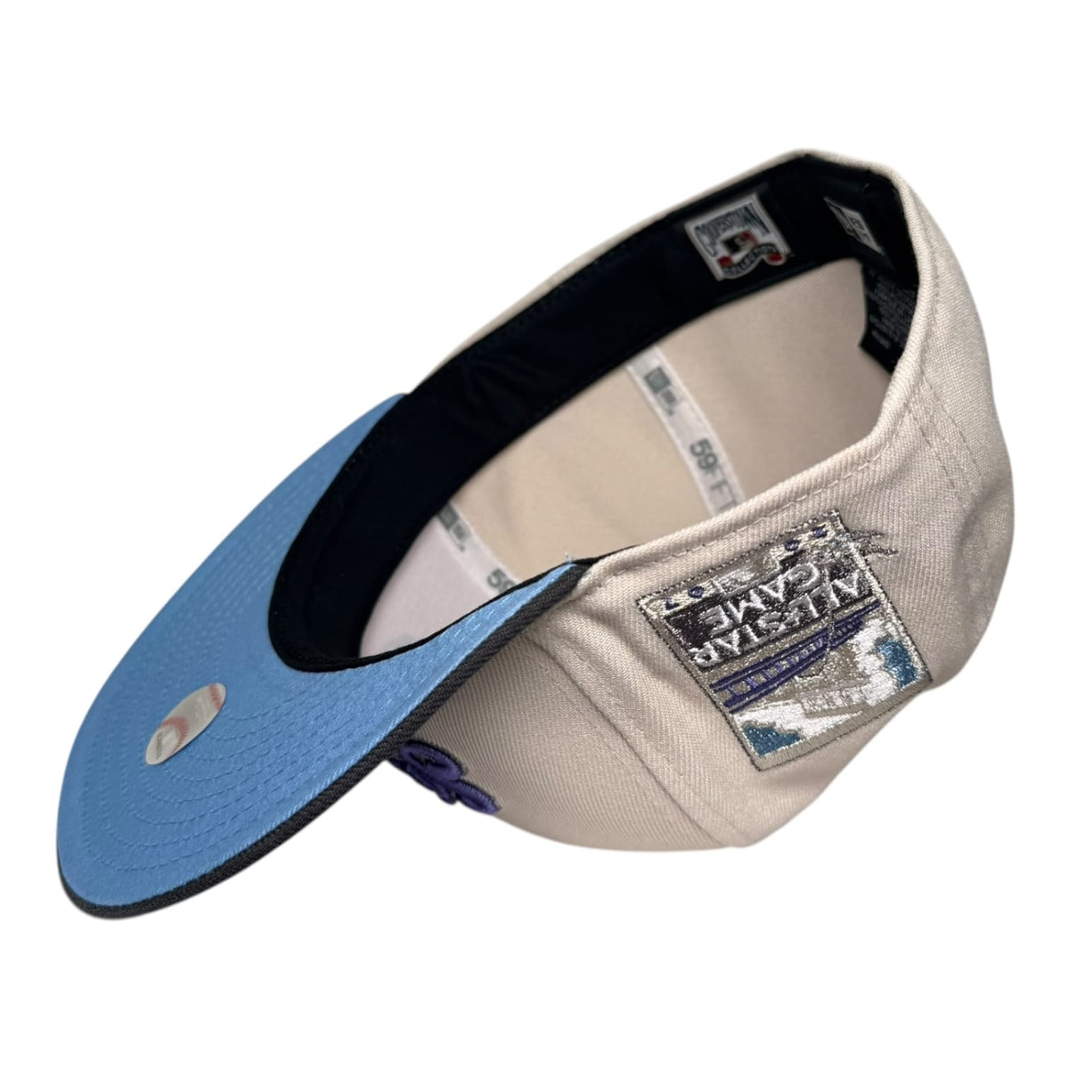 The Hat Wall San Francisco Giants 2007 All Star Game New Era 59Fifty Fitted Hat Purple
