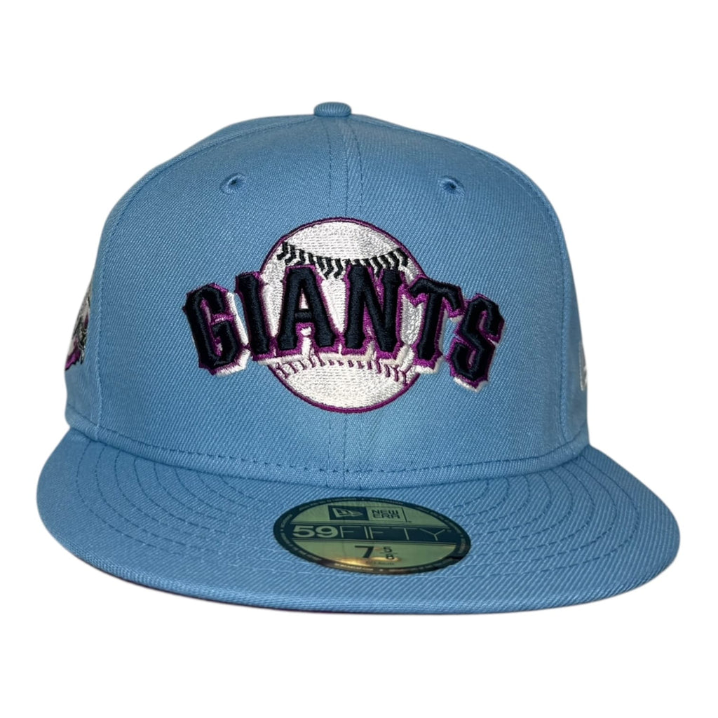 The Hat Wall San Francisco Giants 2000 Inaugural Season Purple UV New Era 59Fifty Fitted Hat