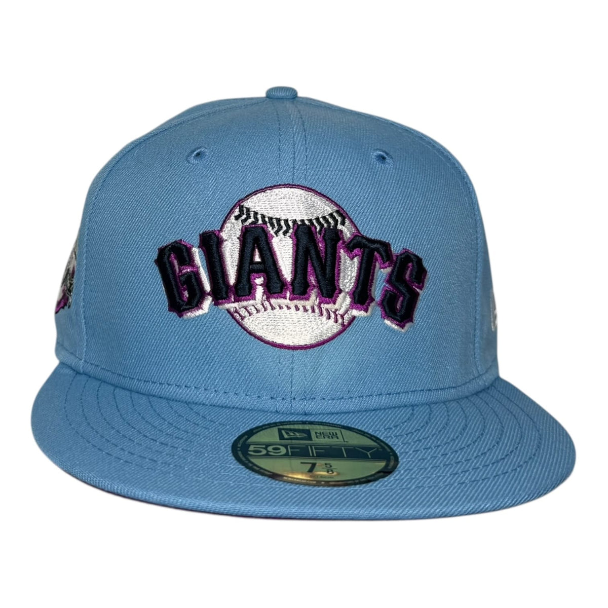 The Hat Wall San Francisco Giants 2000 Inaugural Season Purple UV New Era 59Fifty Fitted Hat