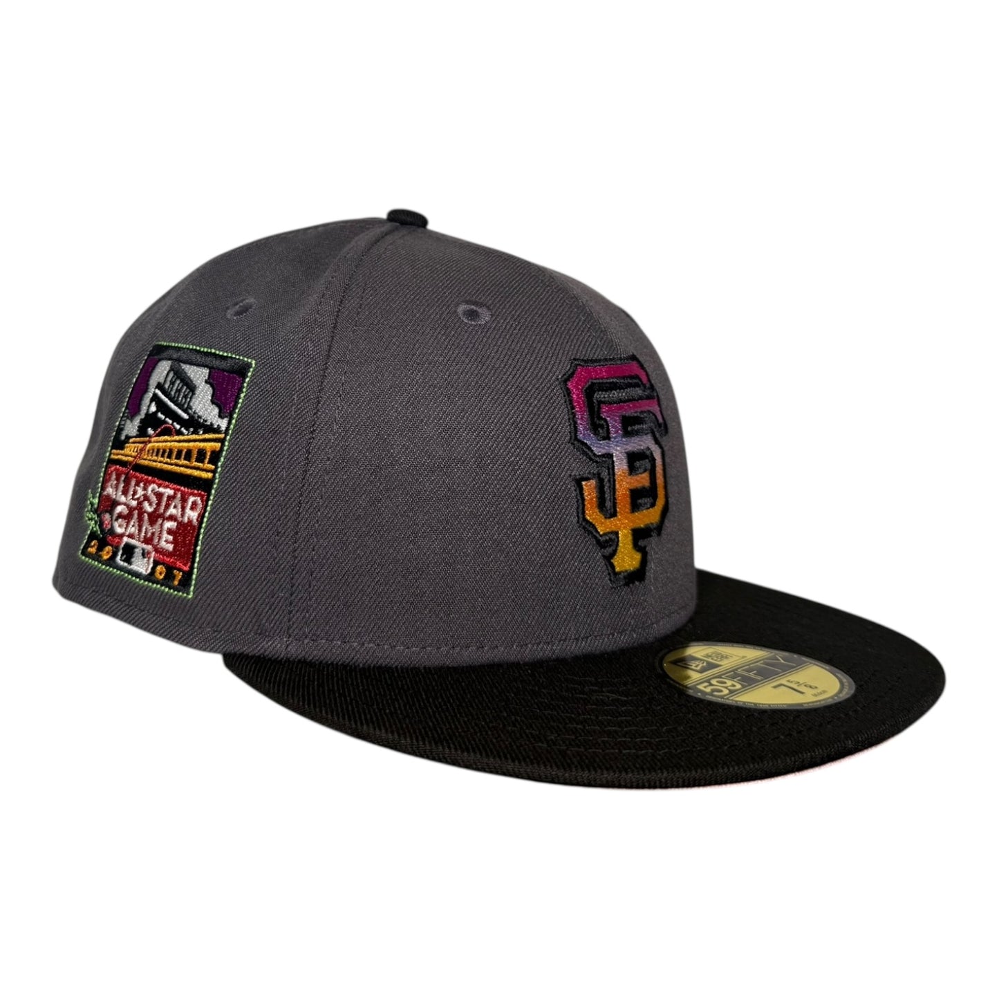 San Francisco Giants 2007 All Star Game Gradient Pinky Hat Club New Era 59Fifty Fitted Hat