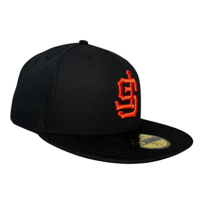San Francisco Giants Upside Down SF New Era 59Fifty Fitted Hat