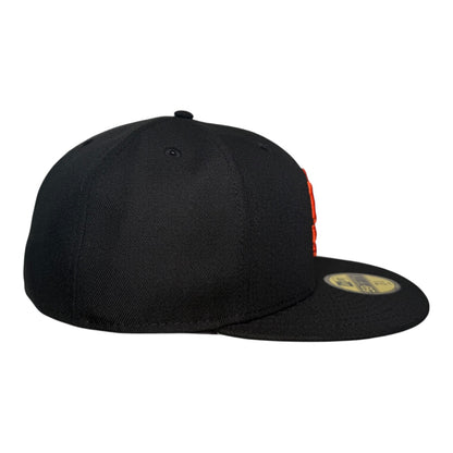 San Francisco Giants Upside Down SF New Era 59Fifty Fitted Hat