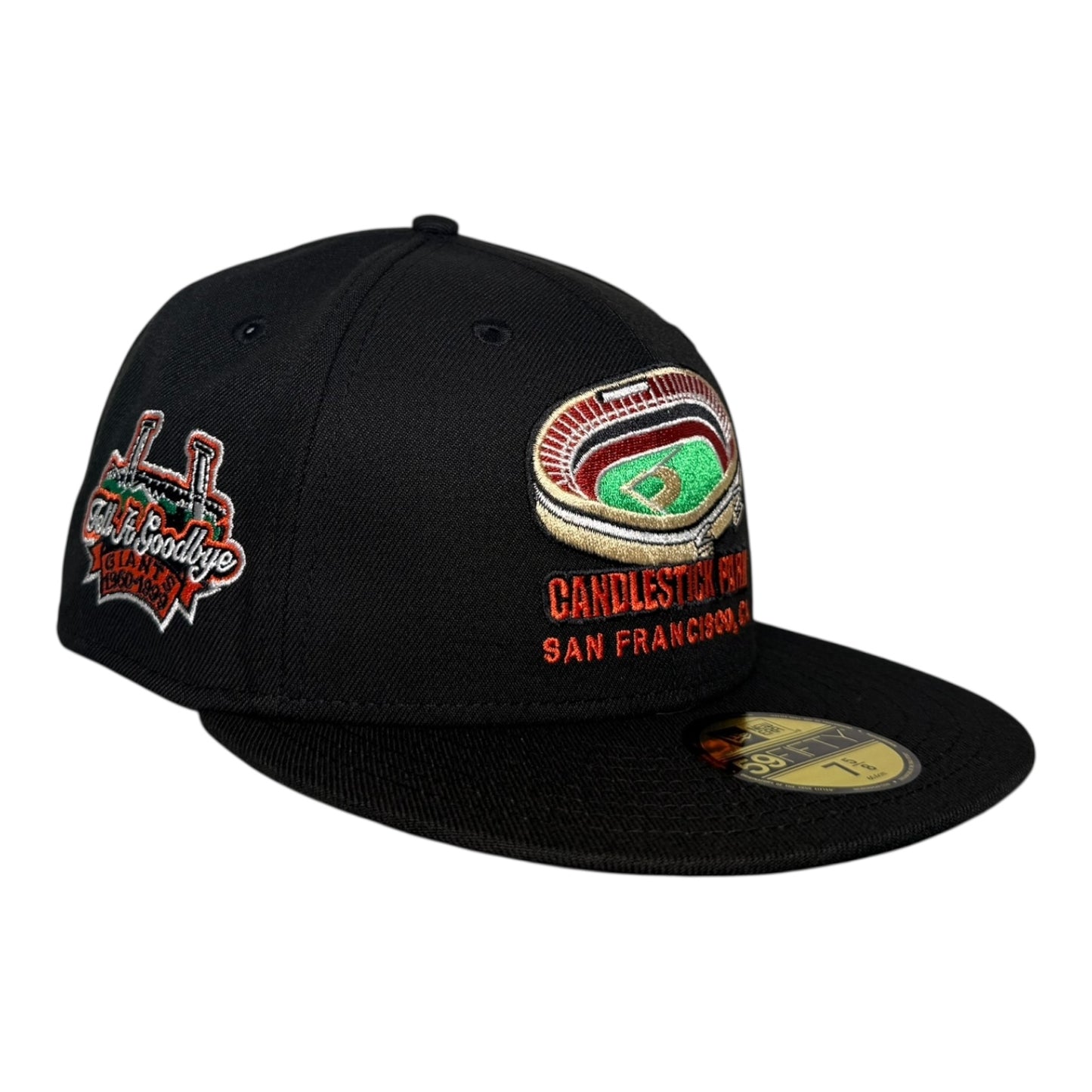 San Francisco Giants "Tell it Goodbye" Candlestick Park New Era 59Fifty Fitted Hat