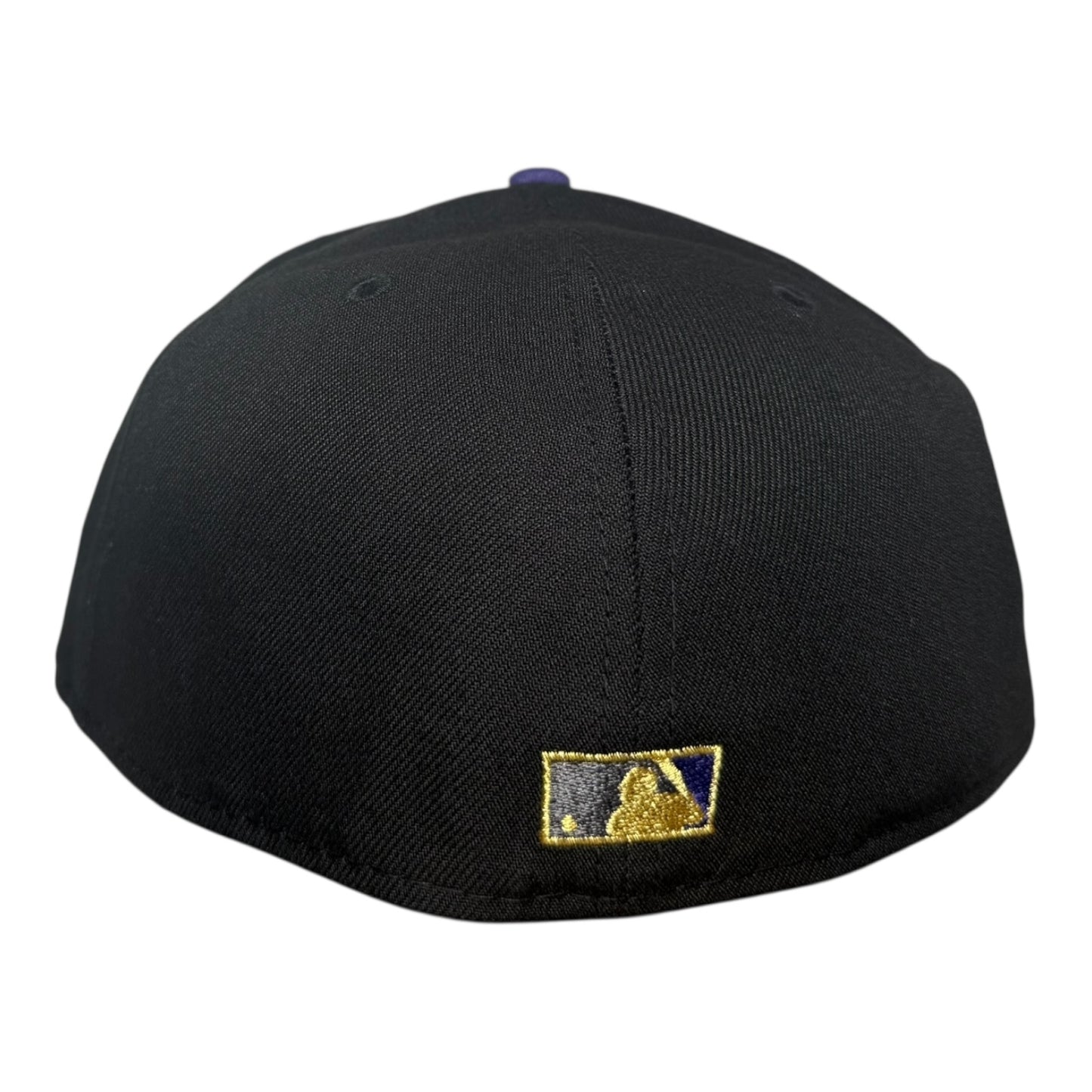 Baltimore Orioles 25th Anniversary Black Brown 2 Tone New Era 59Fifty Fitted Hat