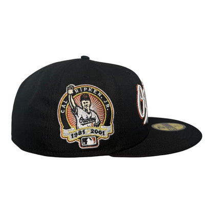 Baltimore Orioles Cal Ripken Jr Hat Club New Era 59Fifty Fitted Hat