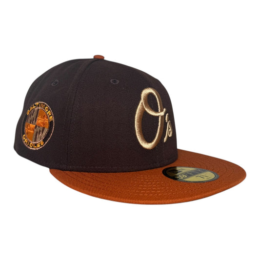 Baltimore Orioles Brown New Era 59Fifty Fitted Hat