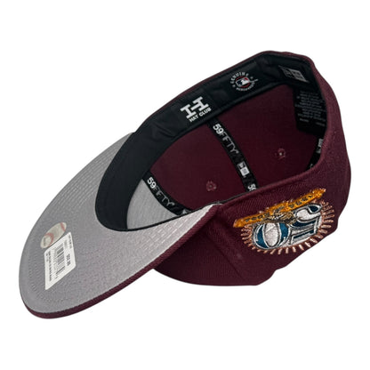Baltimore Orioles "50th Anniversary Patch City Hat" Hat Club New Era 59Fifty Fitted Hat