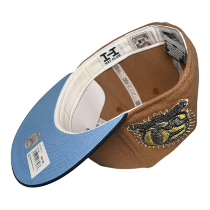 Baltimore Orioles 50th Anniversary Melton Wool Icy Hat Club New Era 59Fifty Fitted Hat