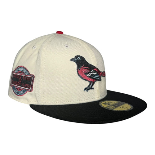 The Hat Wall Baltimore Orioles 20th Anniversary Camden Yards New Era 59Fifty Fitted Hat