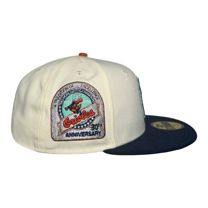 Baltimore Orioles "Harbor Nights" 30th Anniversary New Era 59Fifty Fitted Hat Nightshift/Chrome