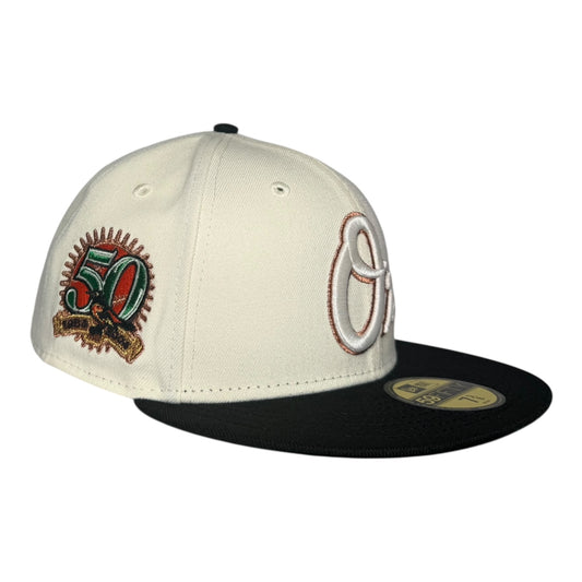 Baltimore Orioles 50th Anniversary New Era 59Fifty Fitted Hat