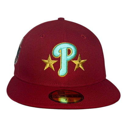 Philadelphia Phillies 1996 All Star Game Red New Era 59Fifty Fitted Hat